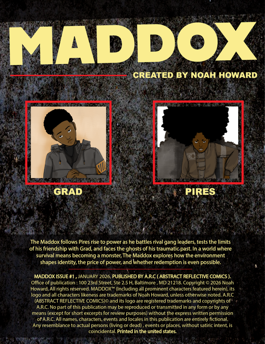 MADDOX COMIC ISSUE 1